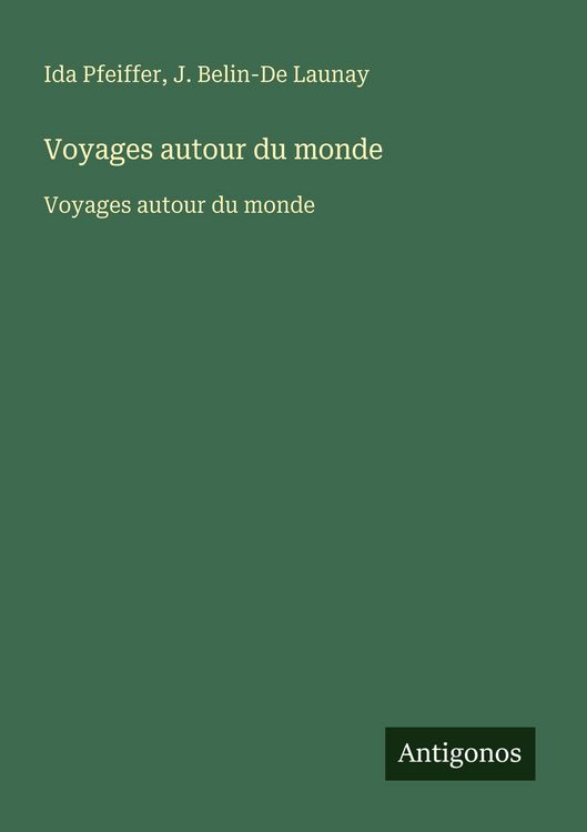 Produktbild: Voyages autour du monde