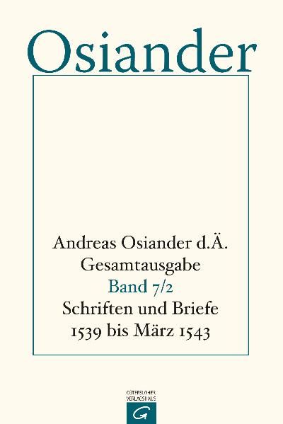 Produktbild: Gesamtausgabe / Schriften und Briefe 1539 bis M&auml;rz 1543