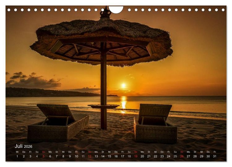 Produktbild: Bali - Insel der Tempel, G&ouml;tter und D&auml;monen (Wandkalender 2026 DIN A4 quer), CALVENDO Monatskalender