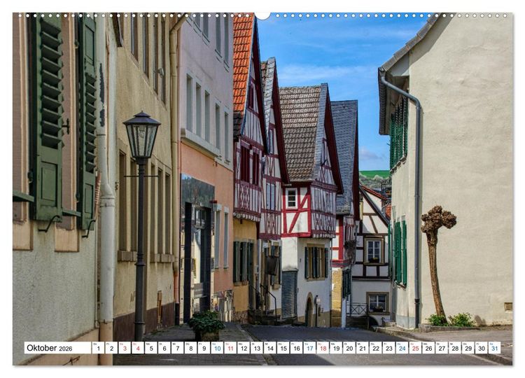 Produktbild: Meisenheim - Die Perle im Glantal (Wandkalender 2026 DIN A2 quer), CALVENDO Monatskalender