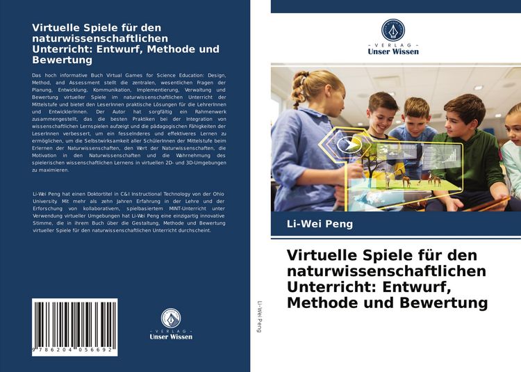 Produktbild: Virtuelle Spiele f&uuml;r den naturwissenschaftlichen Unterricht: Entwurf, Methode und Bewertung