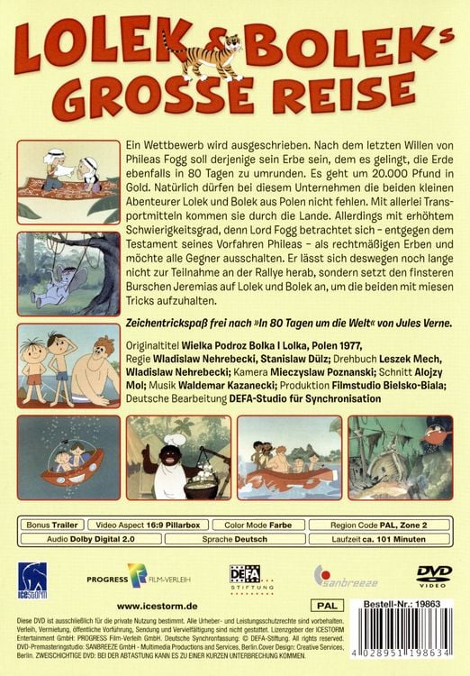 Produktbild: Lolek & Boleks gro&szlig;e Reise