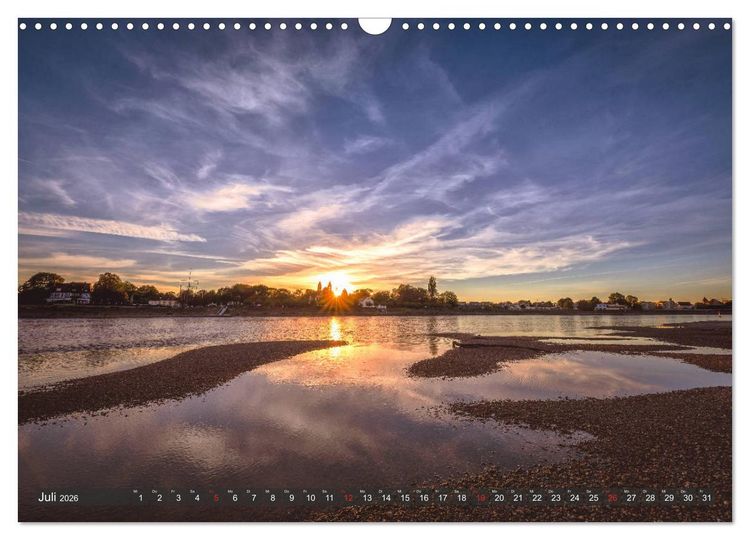 Produktbild: Epische Sonnenunterg&auml;nge im Rhein-Neckar-Kreis (Wandkalender 2026 DIN A3 quer), CALVENDO Monatskalender