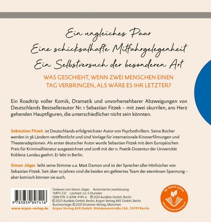 Produktbild: Der erste letzte Tag
