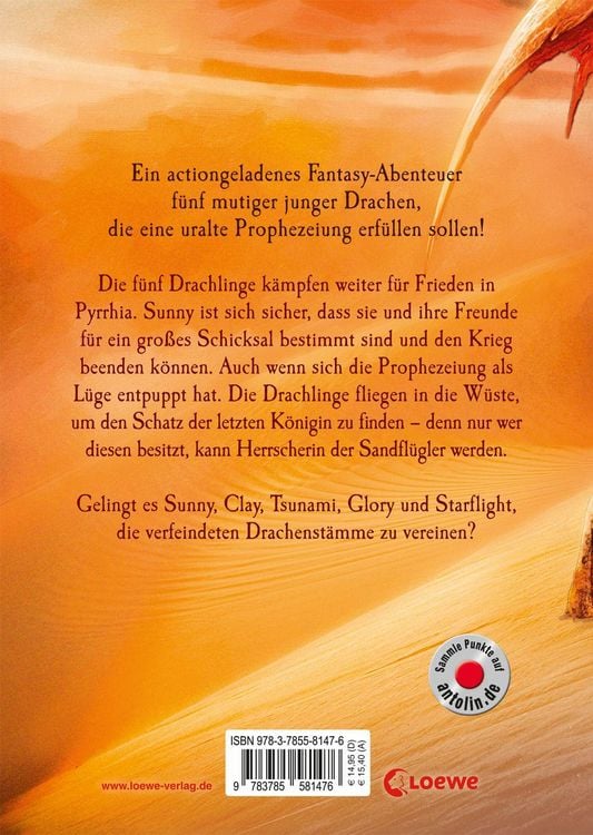 Produktbild: Wings of Fire (Band 5) - Die letzte K&ouml;nigin