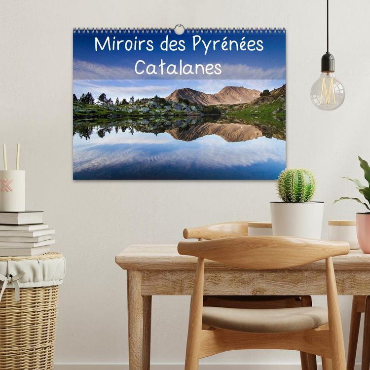 Produktbild: Miroirs des Pyr&eacute;n&eacute;es Catalanes (Calendrier mural 2026 DIN A3 vertical), CALVENDO calendrier mensuel