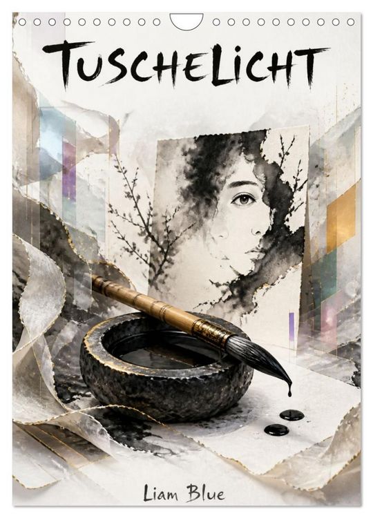 Produktbild: Tuschelicht (Wandkalender 2027 DIN A4 hoch), CALVENDO Monatskalender
