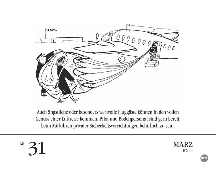Produktbild: Loriot Tagesabrei&szlig;kalender 2027