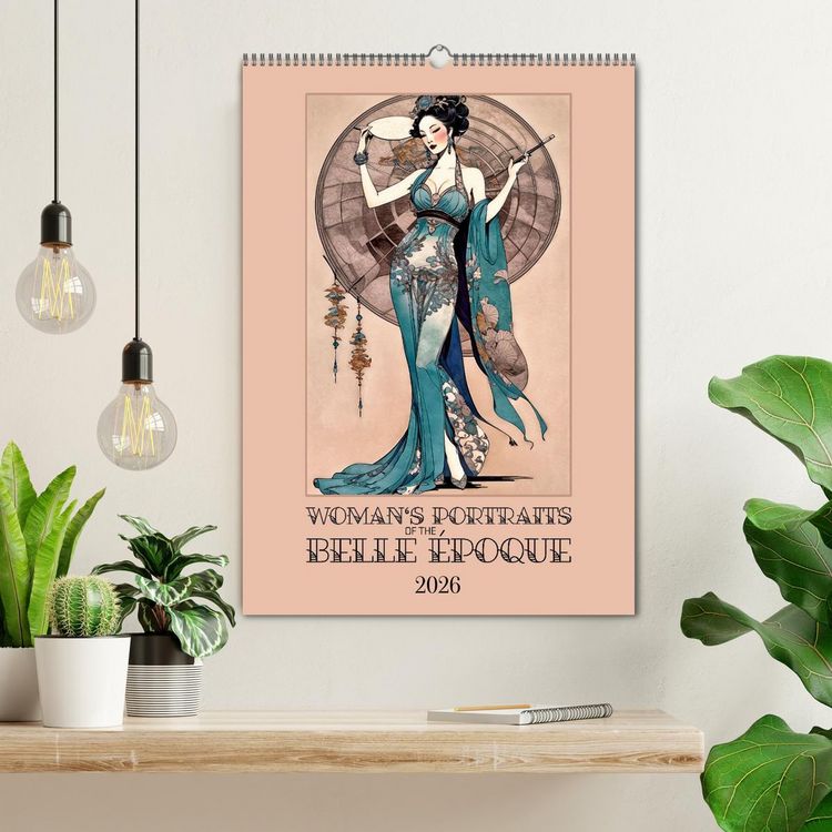 Produktbild: Women's Images of the Belle &Eacute;poque (Wall Calendar 2026 DIN A2 portrait), CALVENDO 12 Month Wall Calendar