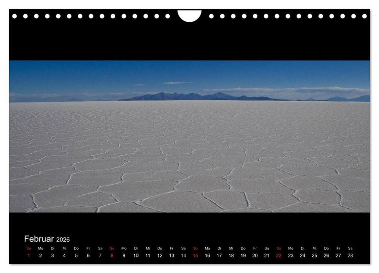 Produktbild: Peru & Bolivien - Land der Inka (Wandkalender 2026 DIN A4 quer), CALVENDO Monatskalender
