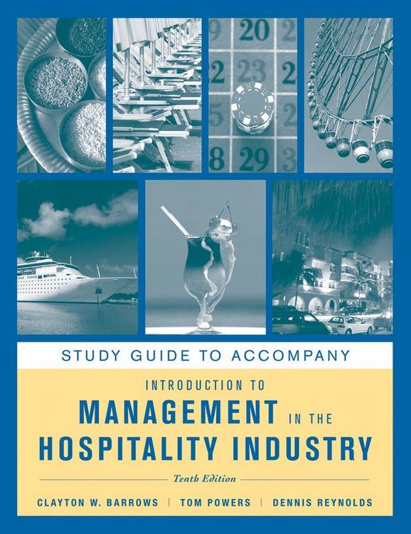 Produktbild: Study Guide to Accompany Introduction to Management in the Hospitality Industry, 10e