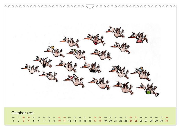 Produktbild: Gemeinsam stark (Wandkalender 2026 DIN A3 quer), CALVENDO Monatskalender