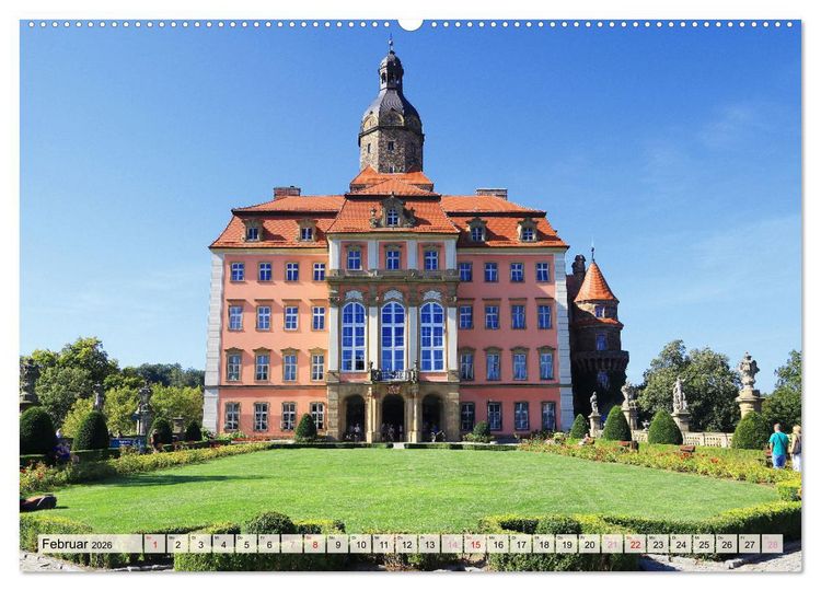 Produktbild: Schloss F&uuml;rstenstein in Polen (Wandkalender 2026 DIN A2 quer), CALVENDO Monatskalender