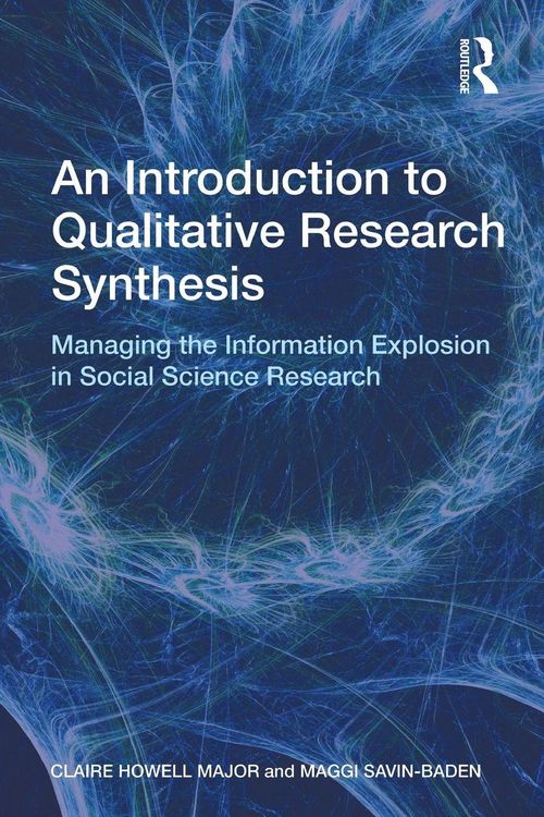 Produktbild: An Introduction to Qualitative Research Synthesis