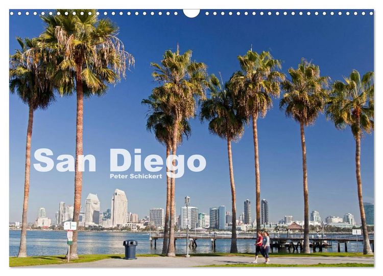 Produktbild: San Diego (Wandkalender 2026 DIN A3 quer), CALVENDO Monatskalender