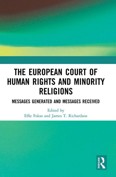 Produktbild: The European Court of Human Rights and Minority Religions