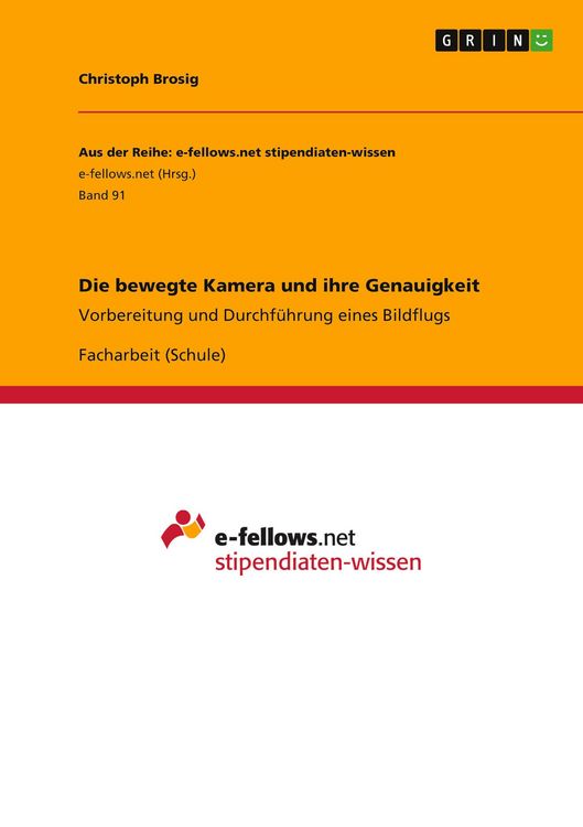 Produktbild: Die bewegte Kamera und ihre Genauigkeit