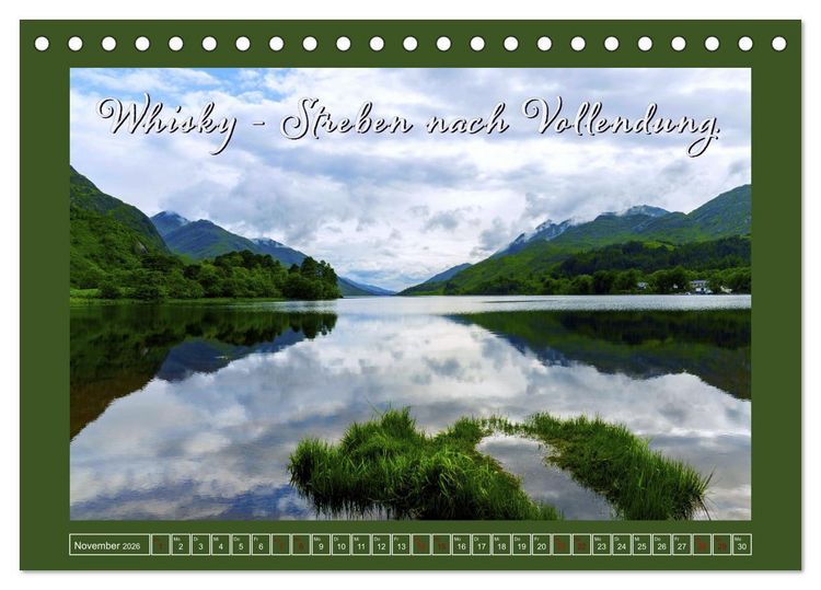 Produktbild: Whisky-Werbespr&uuml;che (Tischkalender 2026 DIN A5 quer), CALVENDO Monatskalender
