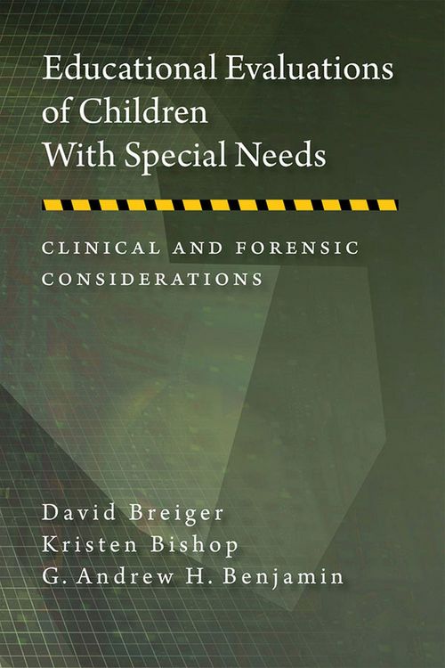 Produktbild: Educational Evaluations of Children with Special Needs