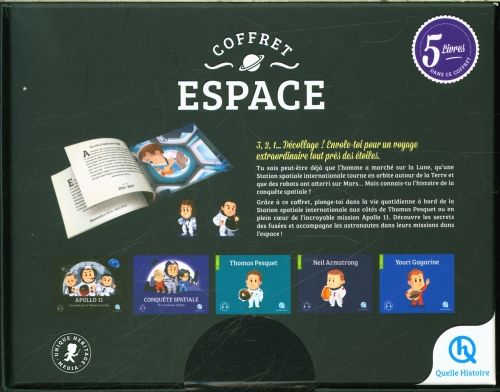 Produktbild: Espace : coffret 5 livres