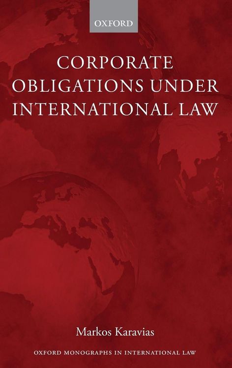 Produktbild: Corporate Obligations under International Law