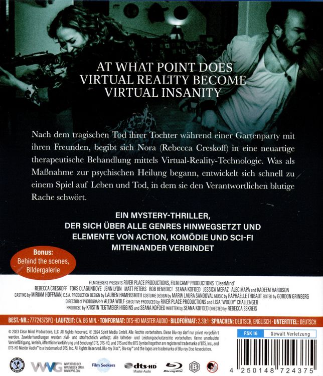 Produktbild: Clearmind &ndash; Ist Rache nur ein Spiel?