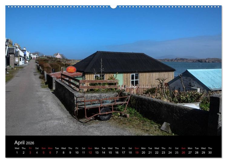 Produktbild: Iona Scotland's Mystical Isle (High Quality Premium Wall Calendar 2026 DIN A2 landscape),CALVENDO 12 Month Wall Calendar