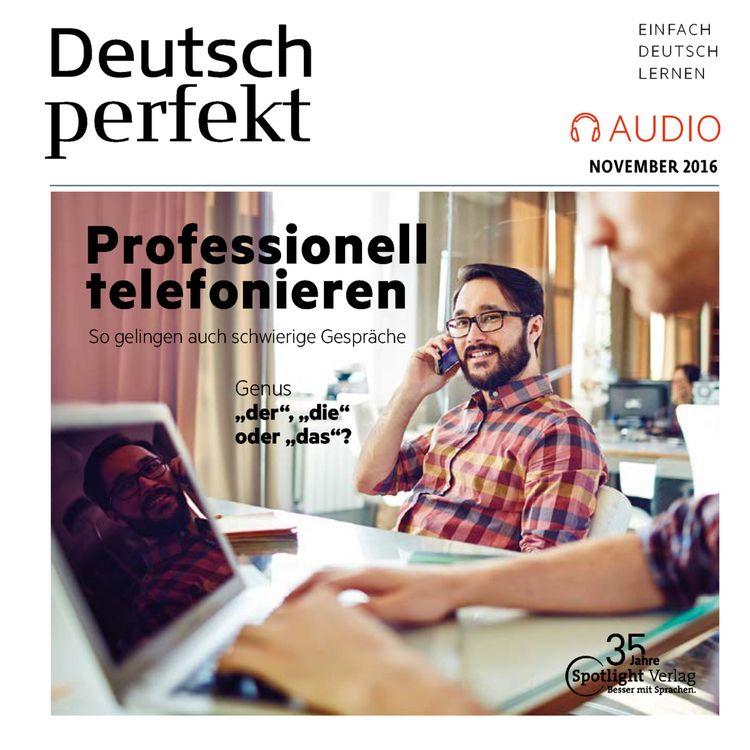 Produktbild: Deutsch lernen Audio - Professionell telefonieren