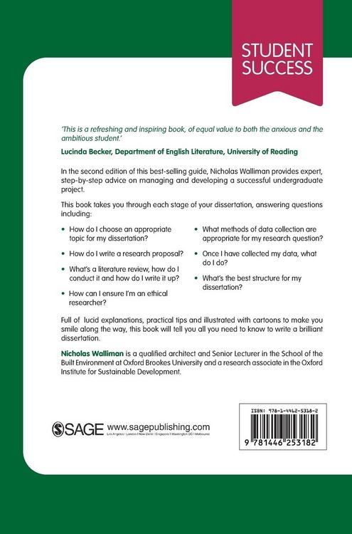 Produktbild: Your Undergraduate Dissertation