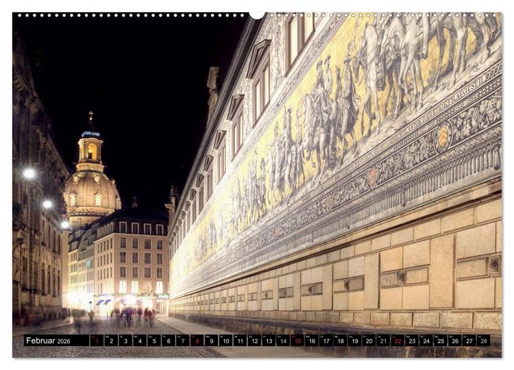 Produktbild: Dresden Die Perle an der Elbe (Wandkalender 2026 DIN A2 quer), CALVENDO Monatskalender