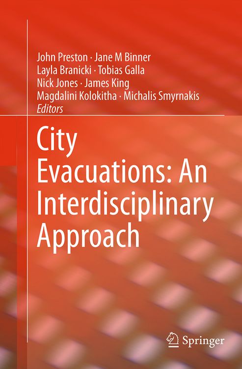 Produktbild: City Evacuations: An Interdisciplinary Approach