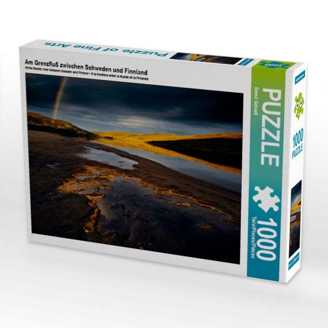 Produktbild: Am Grenzflu&szlig; zwischen Schweden und Finnland (Puzzle)