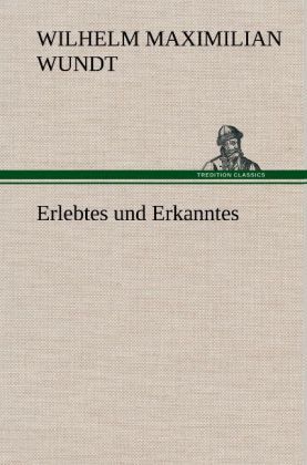 Produktbild: Erlebtes und Erkanntes