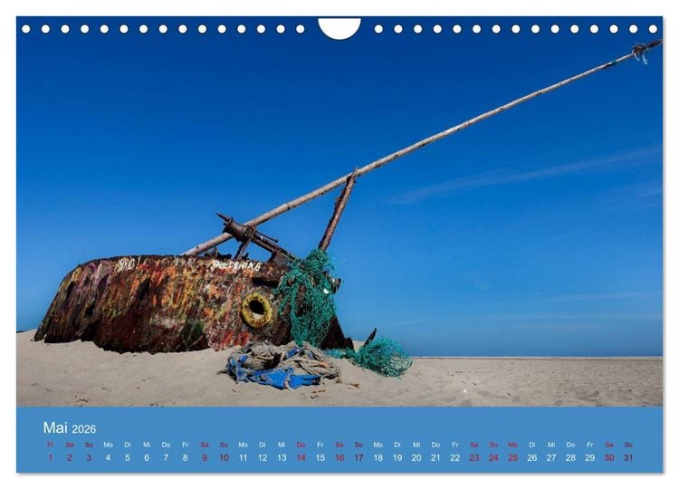 Produktbild: Norderney - Meine Trauminsel (Wandkalender 2026 DIN A4 quer), CALVENDO Monatskalender