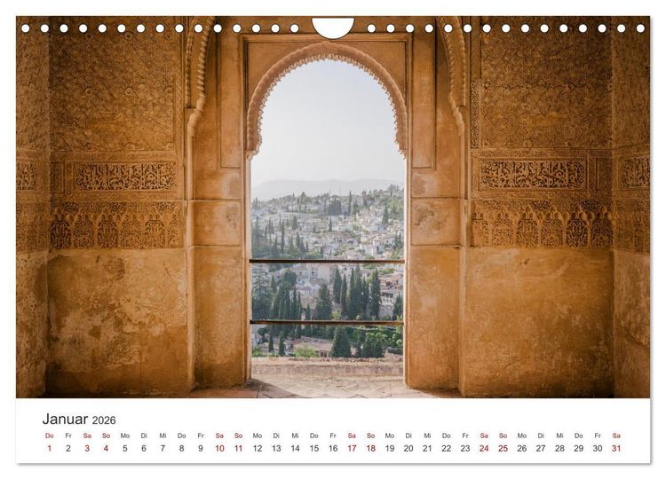 Produktbild: Marokko - Eine wunderbare Reise nach Nordafrika. (Wandkalender 2026 DIN A4 quer), CALVENDO Monatskalender
