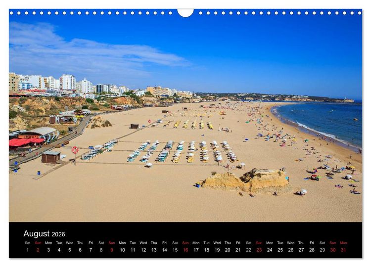 Produktbild: Algarve - the gold coast of Portugal (Wall Calendar 2026 DIN A3 landscape), CALVENDO 12 Month Wall Calendar