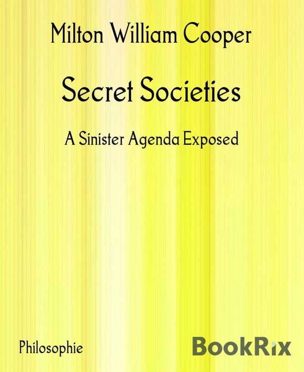 Produktbild: Secret Societies