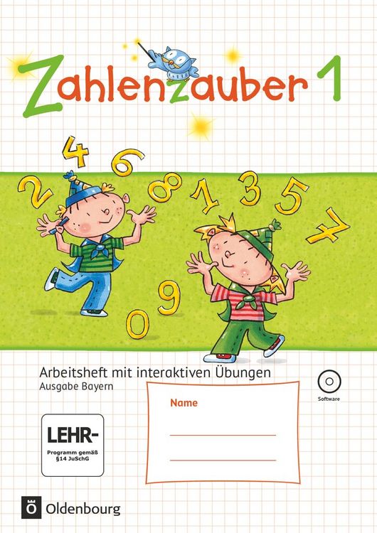 Produktbild: Zahlenzauber - Mathematik f&uuml;r Grundschulen - Ausgabe Bayern 2014 - 1. Jahrgangsstufe