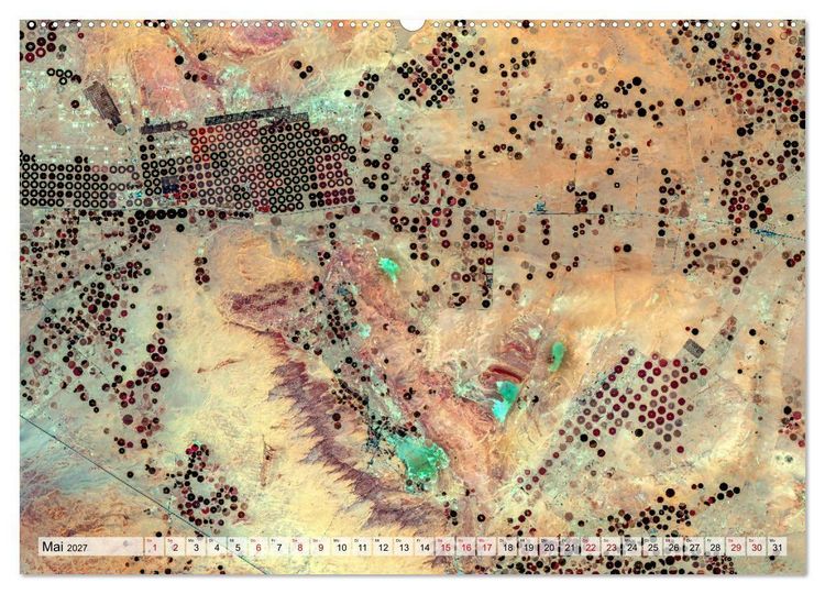 Produktbild: Sensationelle Bilder Unserer Erde - Oasen W&uuml;stenst&auml;dte Millionenst&auml;dte (hochwertiger Premium Wandkalender 2027 DIN A2 quer), Kunstdruck in Hochglanz