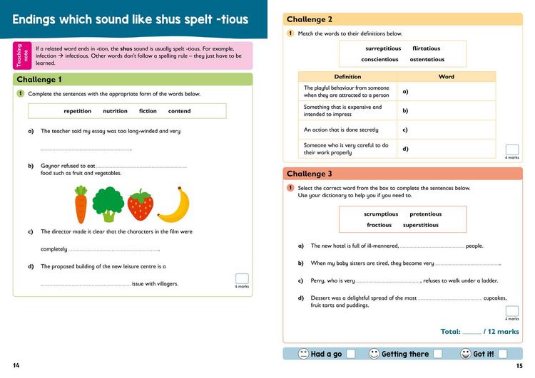 Produktbild: Collins Ks2 Sats Practice -- Year 6 Spelling Sats Targeted Practice Workbook