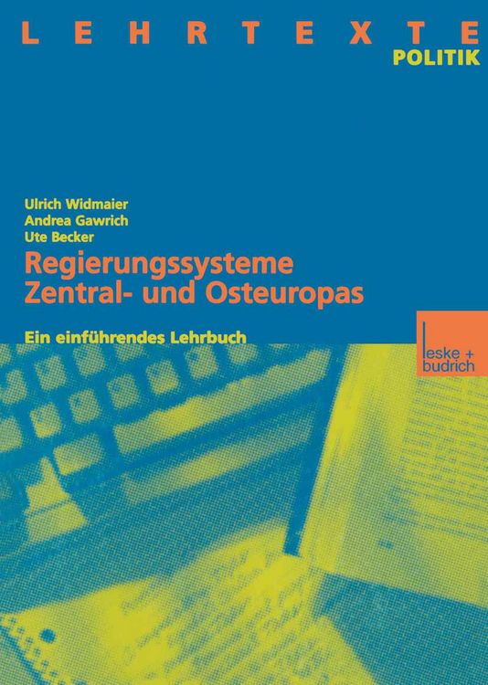Produktbild: Regierungssysteme Zentral- und Osteuropas
