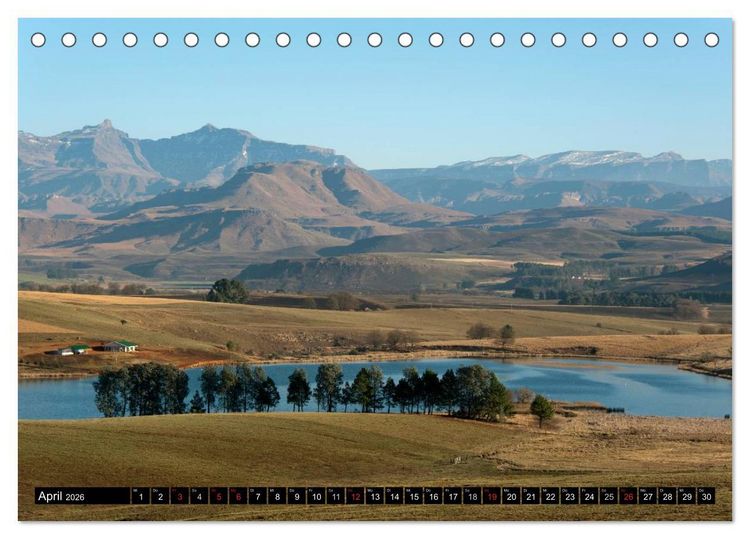 Produktbild: S&uuml;dafrika (Tischkalender 2026 DIN A5 quer), CALVENDO Monatskalender