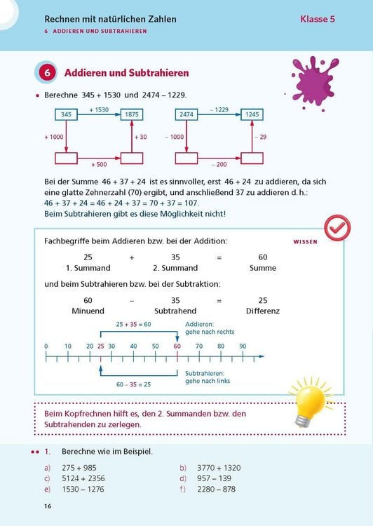 Produktbild: PONS Das gro&szlig;e &Uuml;bungsbuch Mathematik 5.-10. Klasse