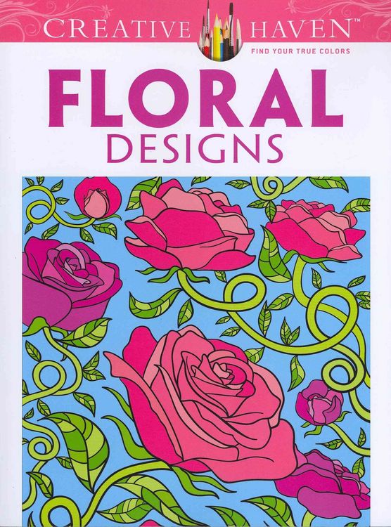 Produktbild: Creative Haven Floral Designs Coloring Book
