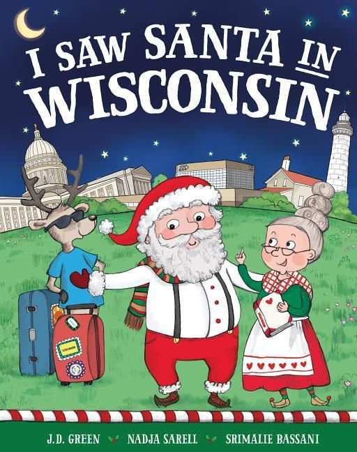 Produktbild: Green, J: I Saw Santa in Wisconsin