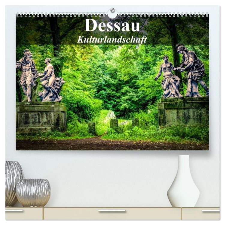 Produktbild: Dessau - Kulturlandschaft (hochwertiger Premium Wandkalender 2026 DIN A2 quer), Kunstdruck in Hochglanz