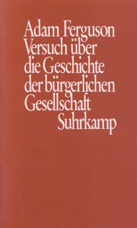 Produktbild: Versuch &uuml;ber die Geschichte der b&uuml;rgerlichen Gesellschaft
