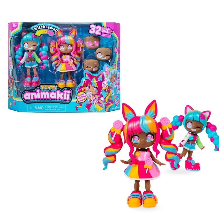 Produktbild: Spielfigur animakii switch & Swap Lutscher/Kaugummi