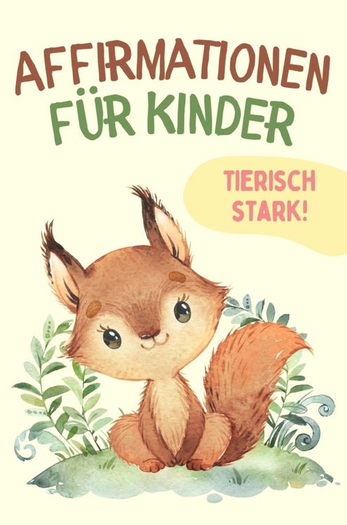 Produktbild: Affirmationen f&uuml;r Kinder ab 3 - tierisch stark!