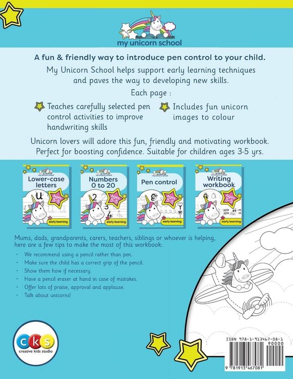 Produktbild: My Unicorn School Pen Control Age 3-5